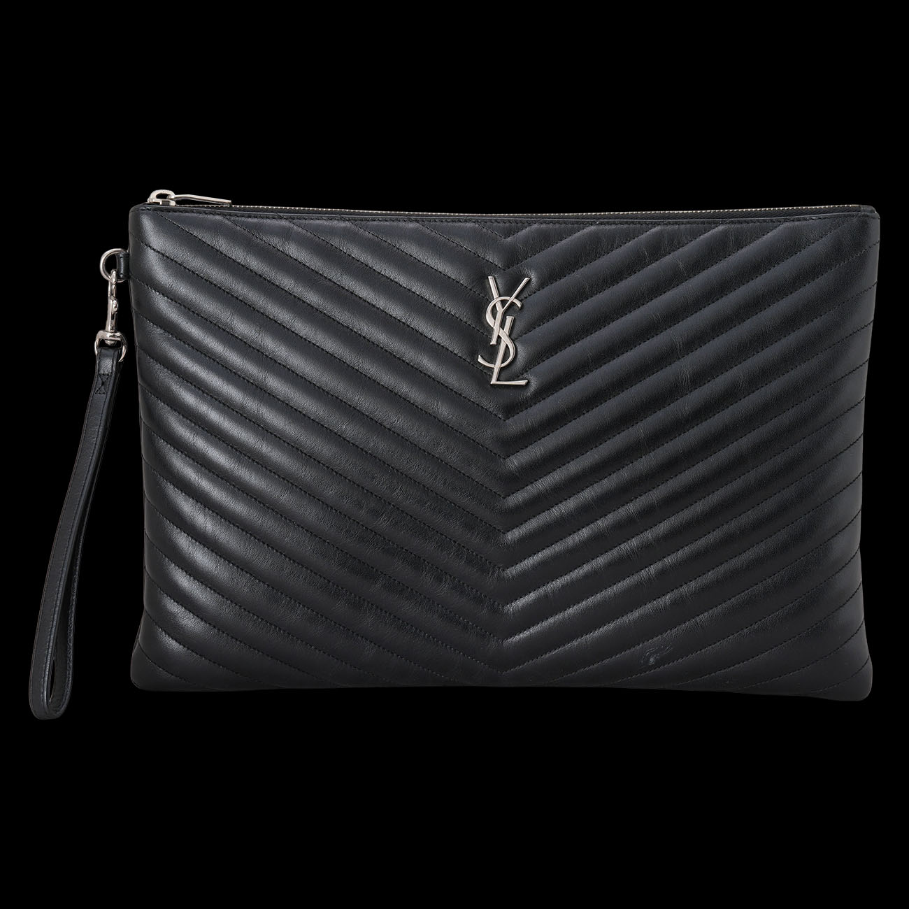 YVES SAINT LAURENT(USED)생로랑 모노그램 클러치
